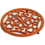 Habitat Cast Iron Trivet - Orange