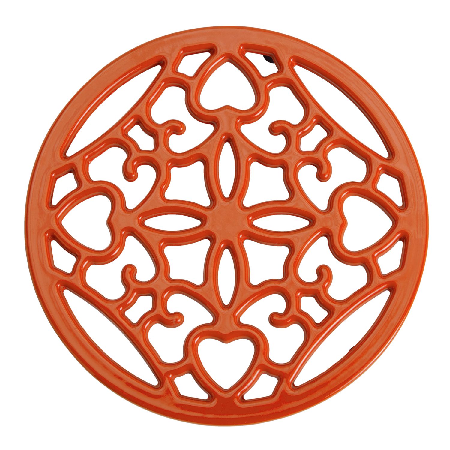 Habitat Cast Iron Trivet - Orange