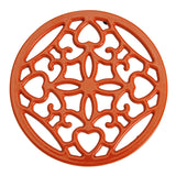 Habitat Cast Iron Trivet - Orange