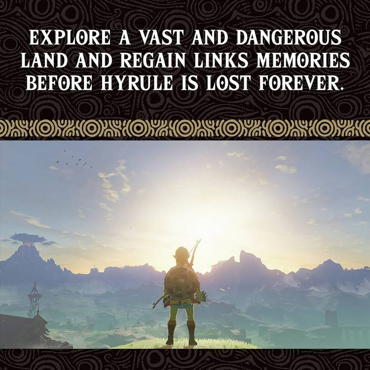 Nintendo video game Breath of the Wild for Switch 2 - British product