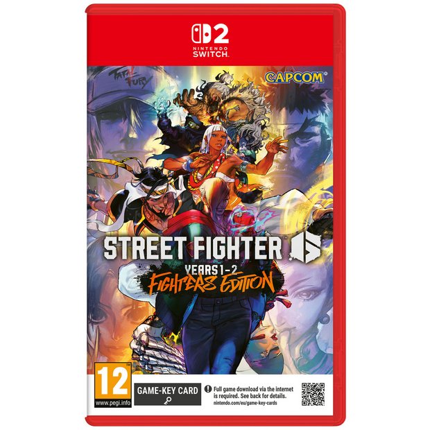 Street Fighter 6 fighting game Years 1-2 Fighters Edition Nintendo Switch 2 (British brand)