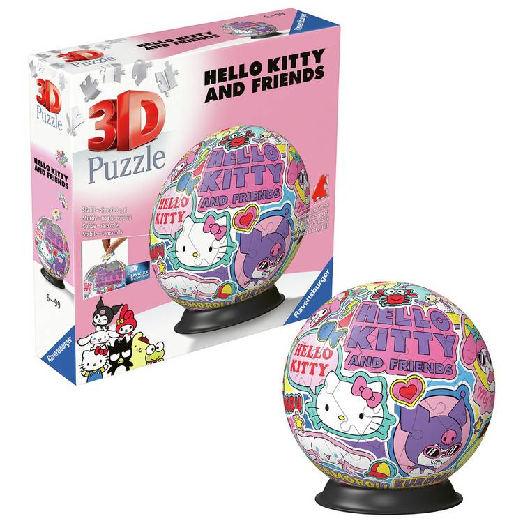 Ravensburger Hello Kitty 3D puzzle 72 pieces - British product