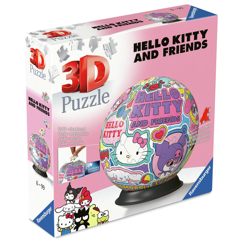 Ravensburger Hello Kitty 3D puzzle 72 pieces - British product