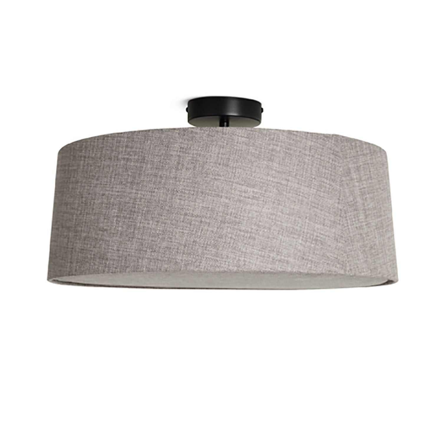 Argos Home flush ceiling light black and grey 46cm (British brand)