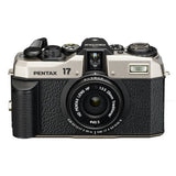 Pentax 17 compact film camera black and silver, imported from the UK