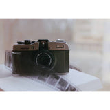 Pentax 17 compact film camera black and silver, imported from the UK