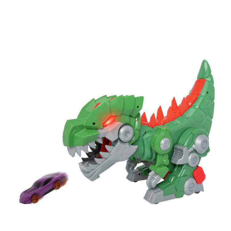 Teamsterz Robo Wreckerz Mega Rex motorised dinosaur toy, UK version