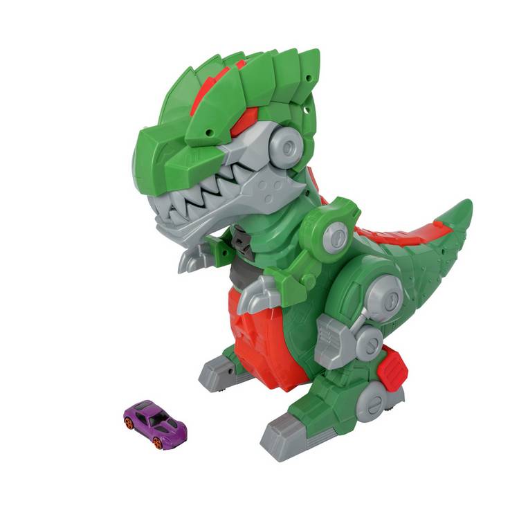 Teamsterz Robo Wreckerz Mega Rex motorised dinosaur toy, UK version