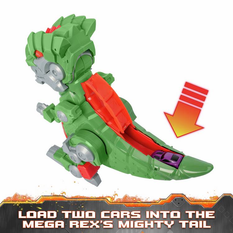 Teamsterz Robo Wreckerz Mega Rex motorised dinosaur toy, UK version