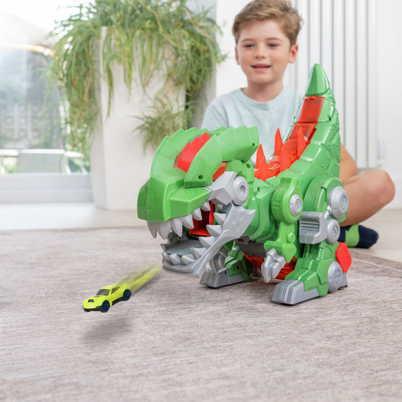 Teamsterz Robo Wreckerz Mega Rex motorised dinosaur toy, UK version
