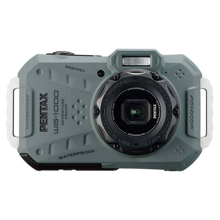 Pentax compact digital camera olive 220g, imported from the UK