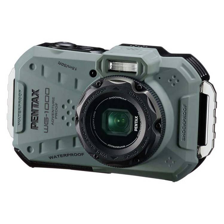 Pentax compact digital camera olive 220g, imported from the UK