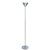 Argos Home cone uplighter floor lamp polished chrome, UK version