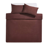 Habitat cotton rich chocolate bedding single (British brand)