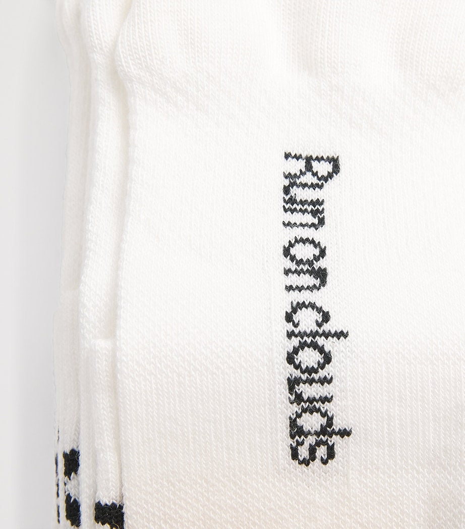 On logo mid socks pack of 3 - British product