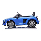 Audi R8 12V ride-on car blue (British brand)