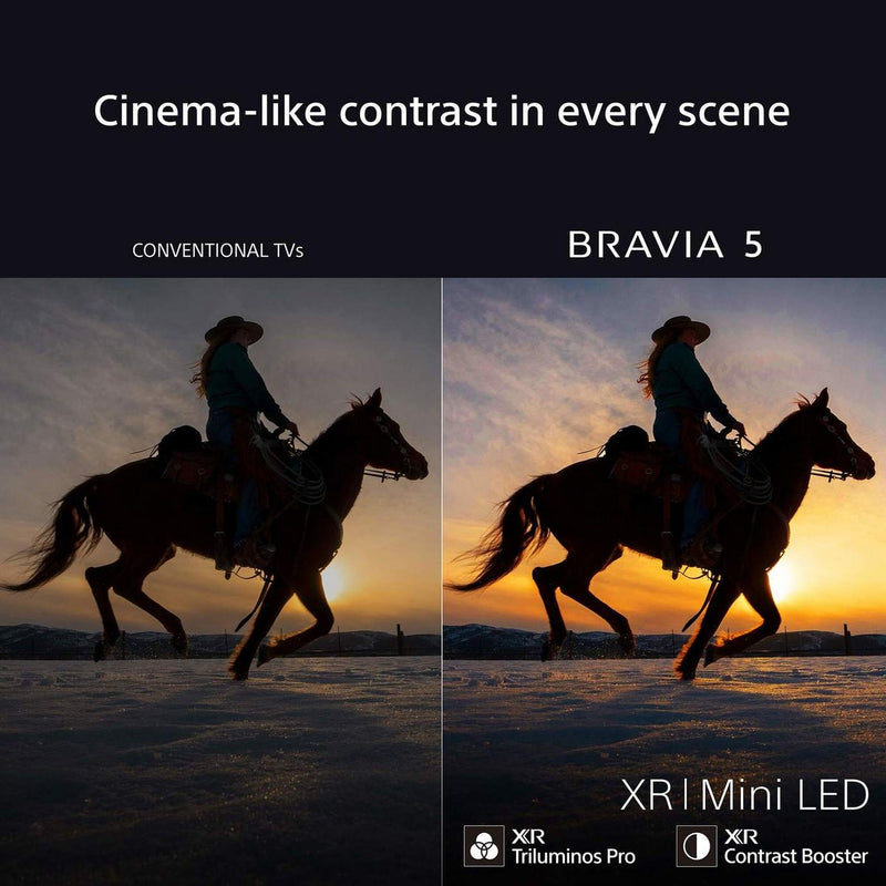 Sony Bravia 5 4K Mini LED TV 55-inch, imported from the UK