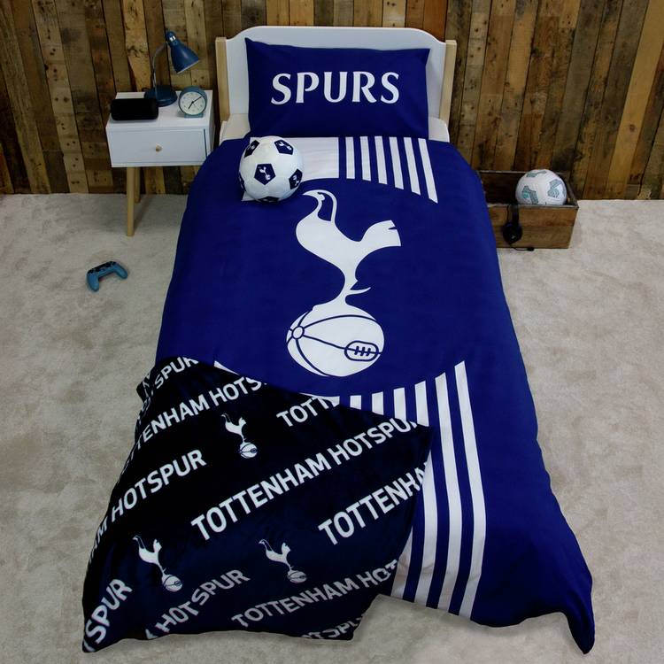 Tottenham FC blue bedding set for kids single - British product