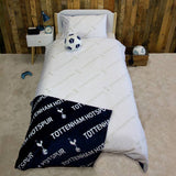 Tottenham FC blue bedding set for kids single - British product