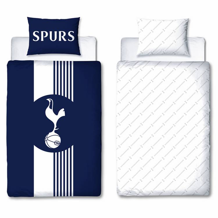Tottenham FC blue bedding set for kids single - British product
