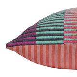 Margo Selby red cushion 43x43cm, imported from the UK