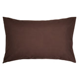Habitat Cotton Rich 180TC Standard Pillowcase Pair-Chocolate