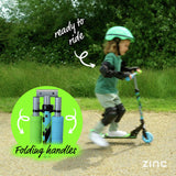 Zinc Twister Inline Scooter Blue & Green, UK version