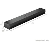 LG US20A 2Ch Bluetooth soundbar, UK version