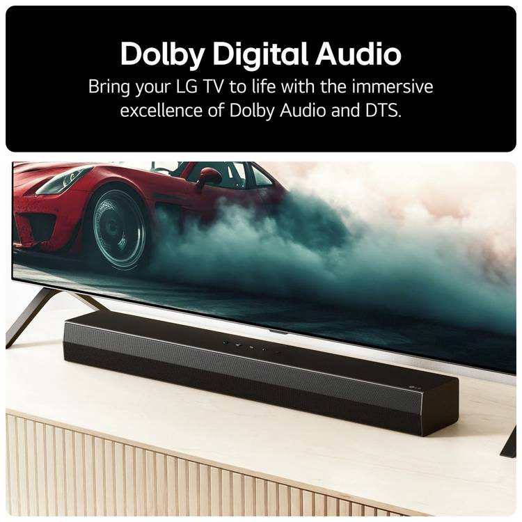 LG US20A 2Ch Bluetooth soundbar, UK version