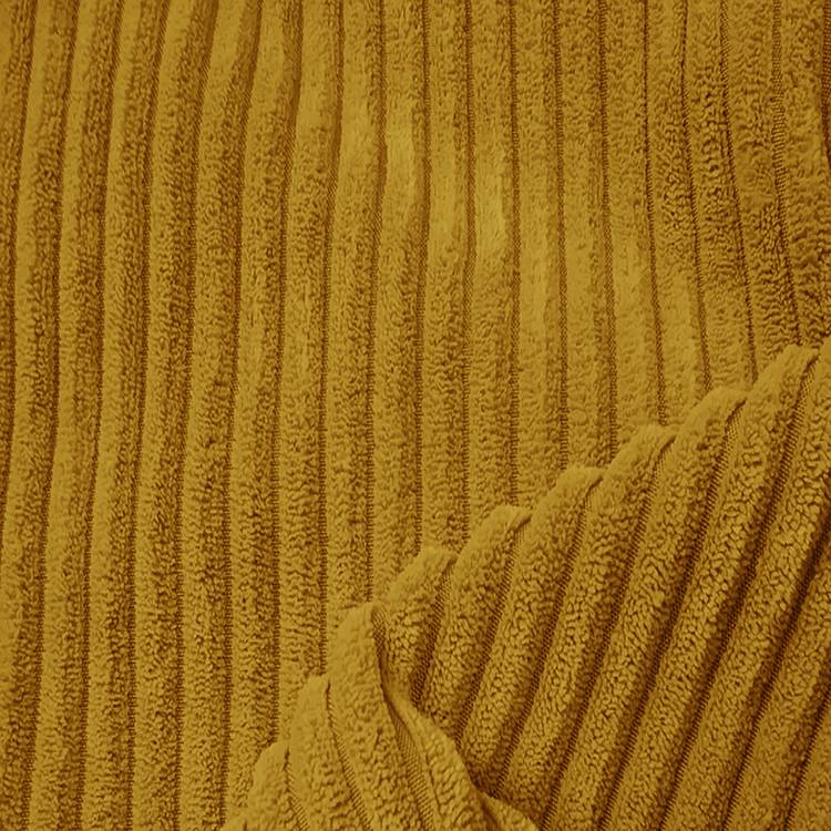 Rucomfy jumbo cord cube bean bag mustard, UK version