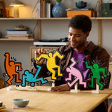 LEGO Art Keith Haring dancing figures 1773 pieces, imported from the UK
