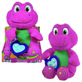 Fisher-Price Barney's World sensory plush toy 12.75 inch, UK version