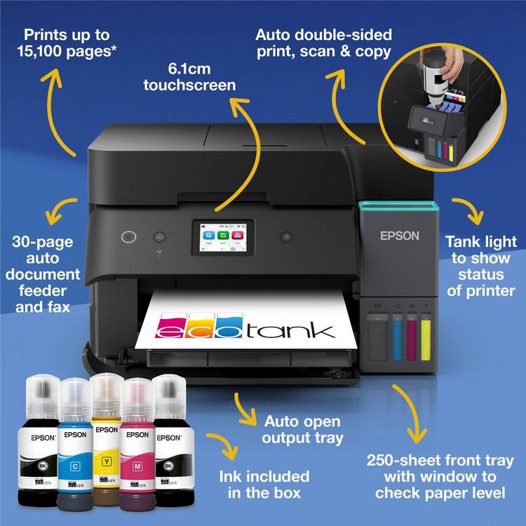 Epson EcoTank ET-4950 A4 printer, UK version