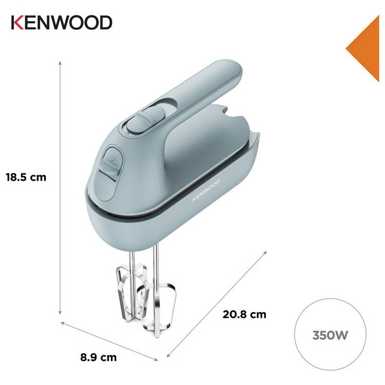 Kenwood QuickMix Go electric hand mixer blue, imported from the UK