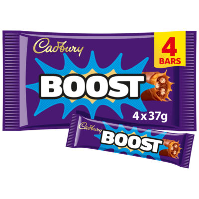 Cadbury Boost Chocolate Bars 4 Pack