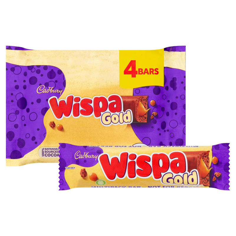 Cadbury Wispa Gold chocolate bar 153.2g - British product