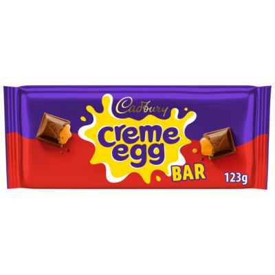 Cadbury Creme Egg milk chocolate bar 123g - British product
