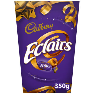 Cadbury Eclairs chocolate sweets bag 350g, imported from the UK