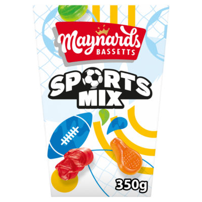 Maynards Bassetts Sports Mix sweets 350g, imported from the UK