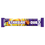 Cadbury Starbar Duo peanut caramel chocolate bar 74g (British brand)