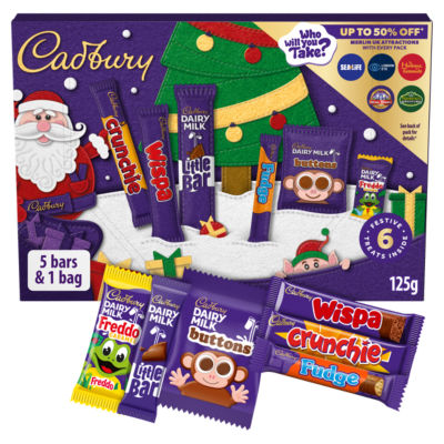 Cadbury Christmas Selection Box 125g (British brand)