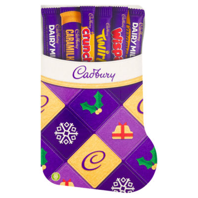 Cadbury chocolate stocking selection box 174g (British brand)