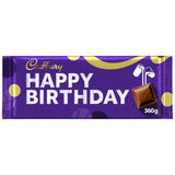 Cadbury milk chocolate bar Happy Birthday gifting 360g, imported from the UK