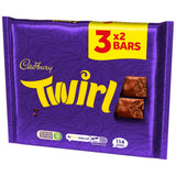 Cadbury Twirl chocolate fingers 3 pack 129g - British product