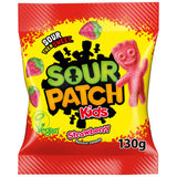 Sour Patch Kids strawberry flavoured sweets 130g bag - British product