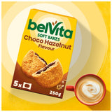 Belvita Soft Bakes chocolate hazelnut cereal snack bars 250g multipack - British product