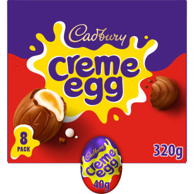 Cadbury Creme Eggs chocolate eggs 320g (British brand)