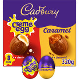Cadbury chocolate Easter eggs creme and caramel 320g pack (British brand)