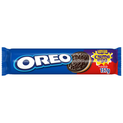 OREO Creme Egg flavour limited edition biscuits 157g (British brand)