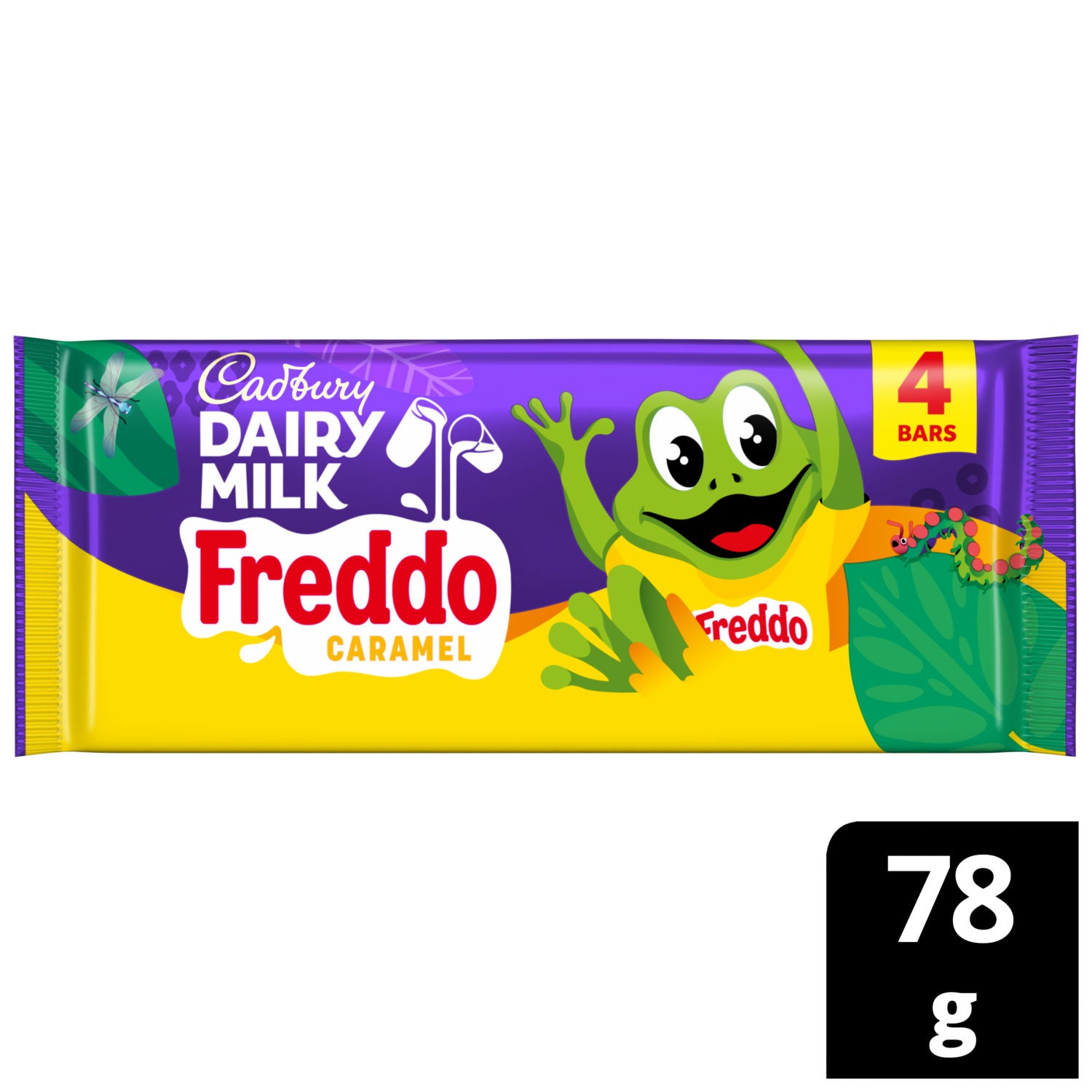 Cadbury Freddo caramel chocolate multipack 78g (British brand)